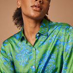 camicia da donna particolare elegante colori vivaci fantasie colorate blusa colorata
