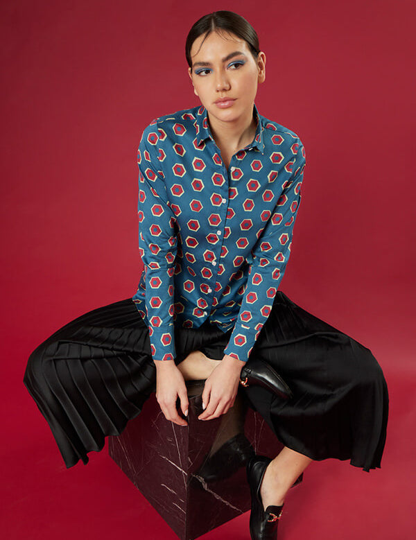 camicie bluse da donna particolari eleganti e colorate fantasie uniche esclusive originali