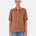 Camicia maniche corte mezze maniche donna particolare, colori rosso viola e verde, estiva, fantasia Vichy