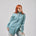 Camicia oversize donna in cotone elasticizzato elegante particolare colorata rigoni diversi colori