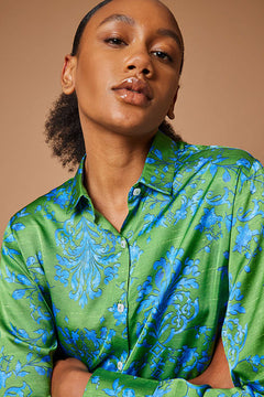 camicia da donna particolare elegante colori vivaci fantasie colorate blusa cotone 